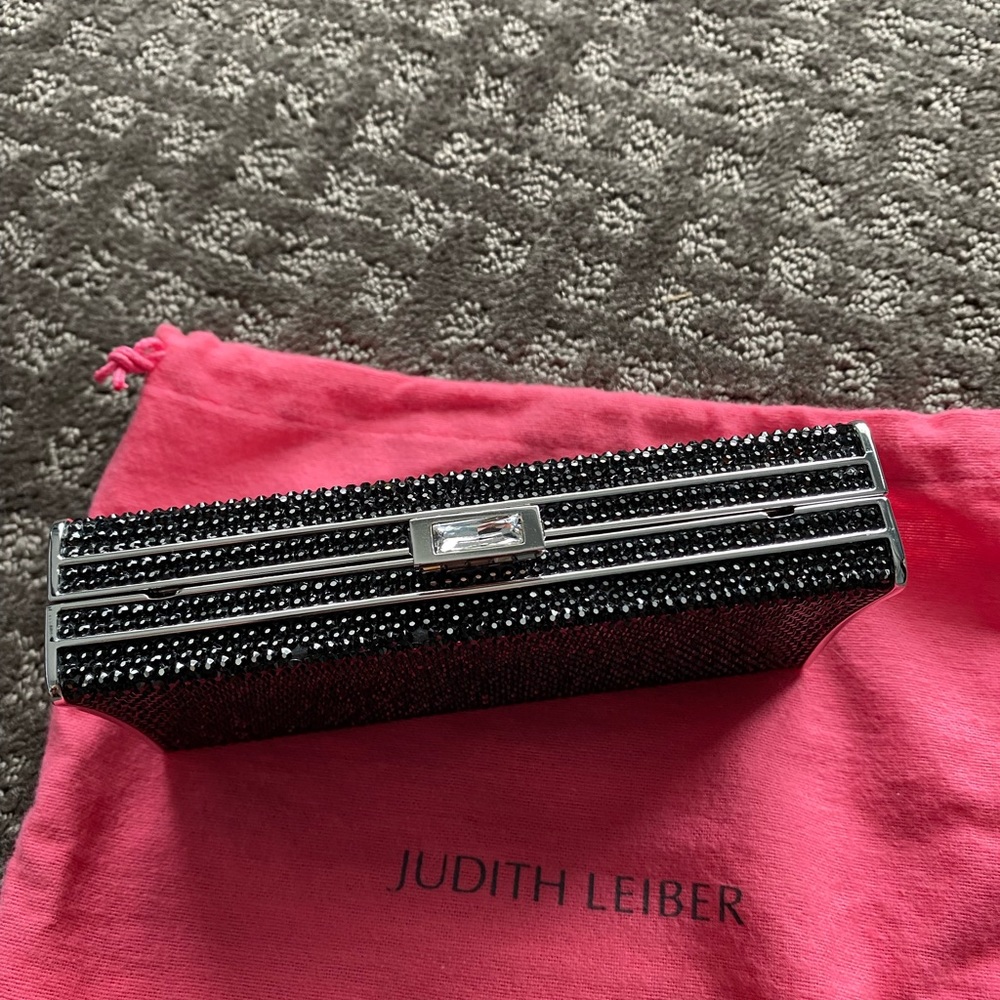 Judith Leiber Couture Rectangle Fully Beaded Clut… - image 8